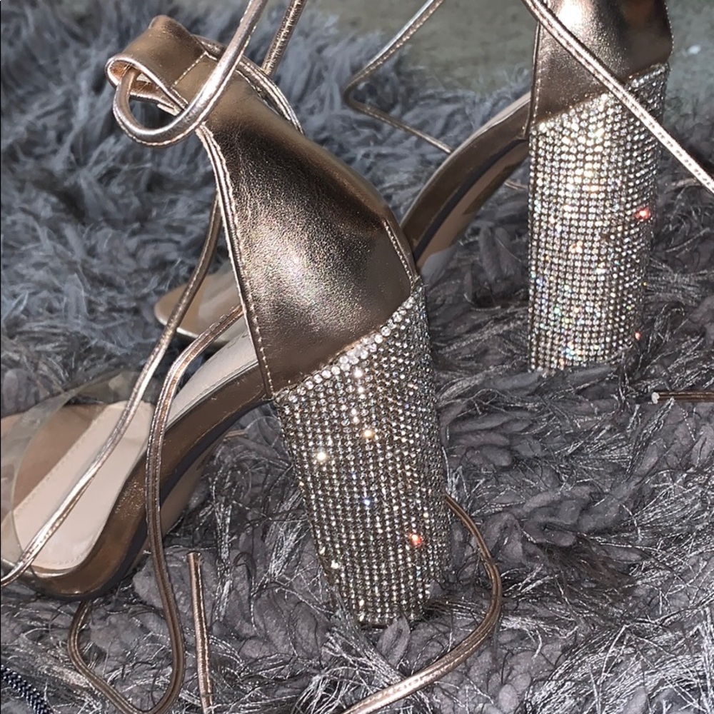 Sparkly heels